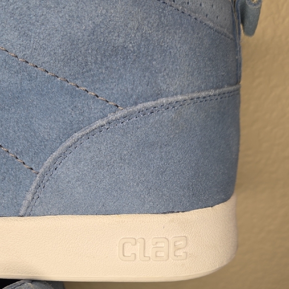 Blue Clae Style Russel Sneakers with Suede Finish - Picture 8 of 11